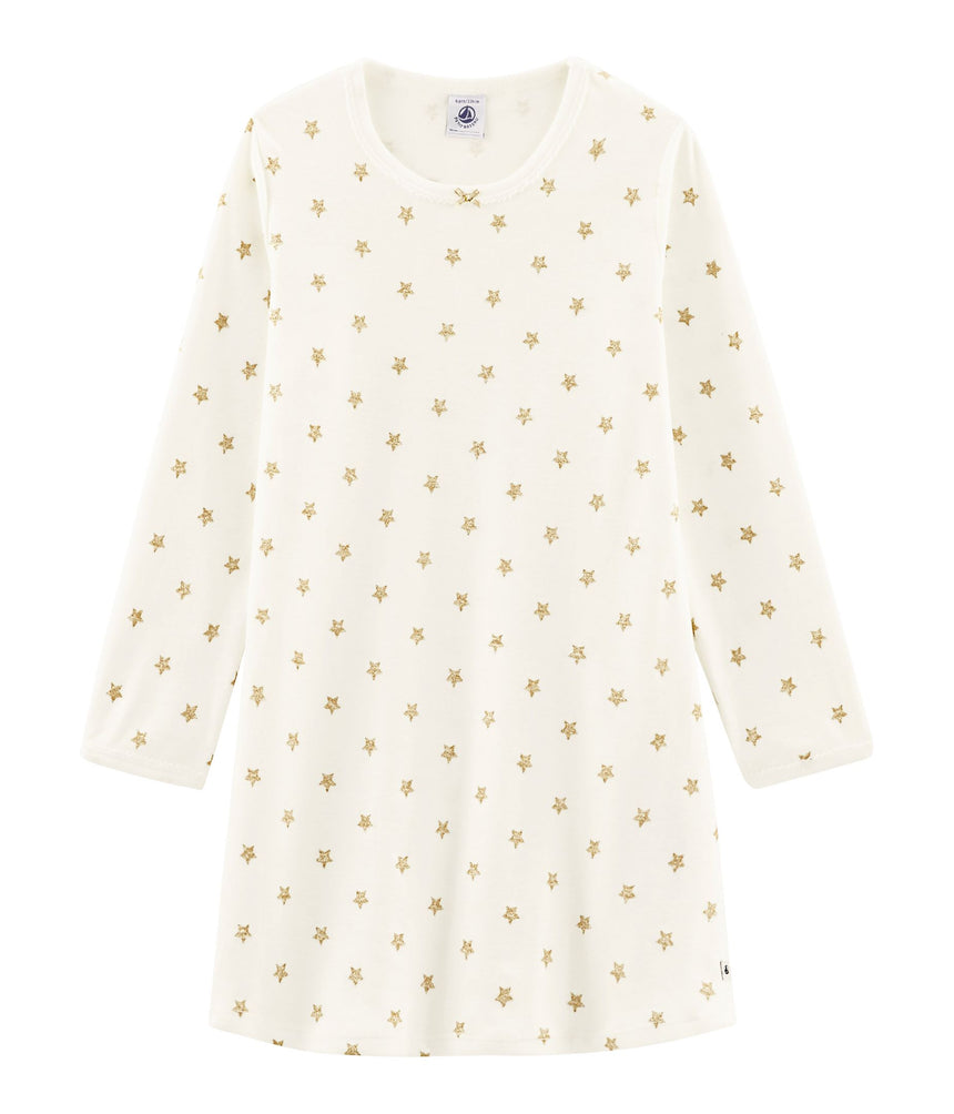 LITTLE GIRLS' STAR NIGHTDRESS
