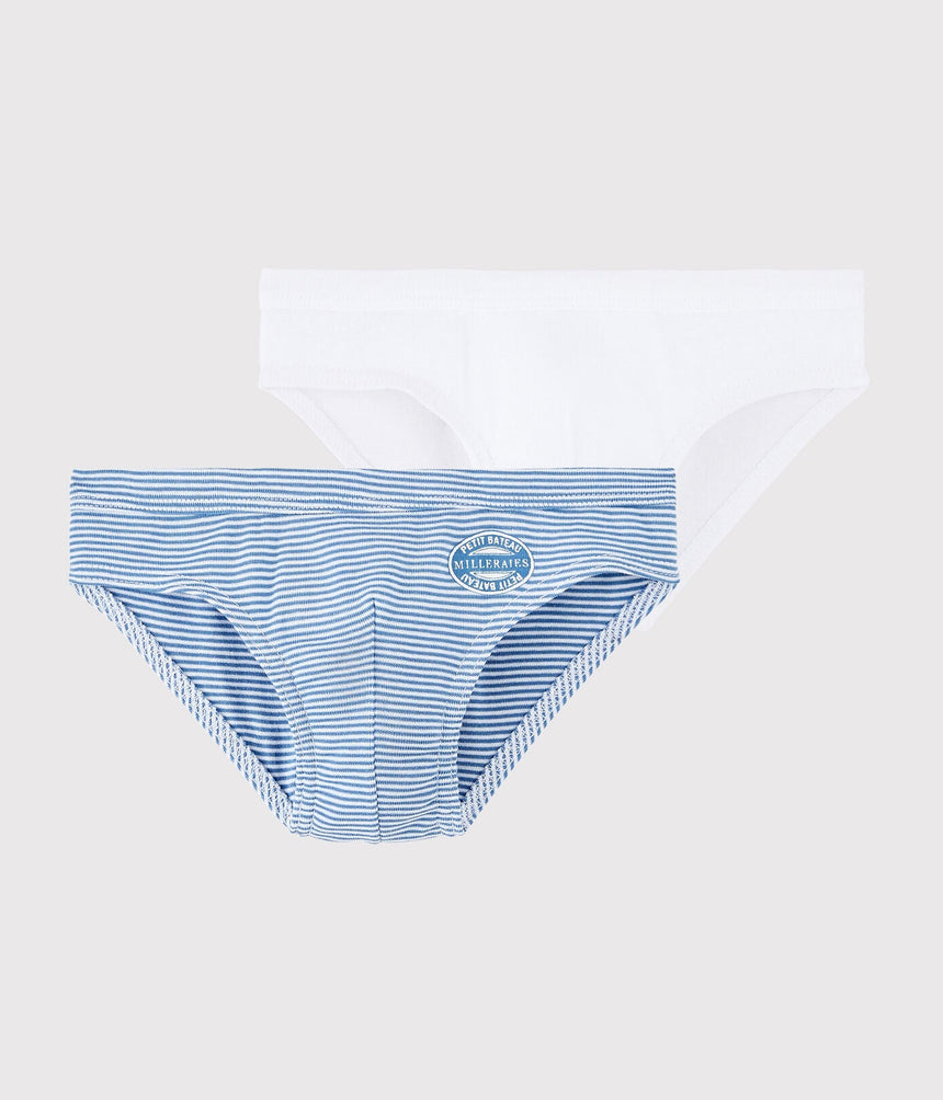 BOYS' ORGANIC COTTON BRIEFS - 2-PACK