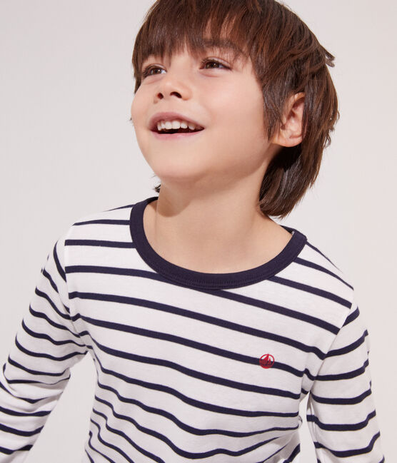 CHILDREN'S STRIPY COTTON PYJAMAS