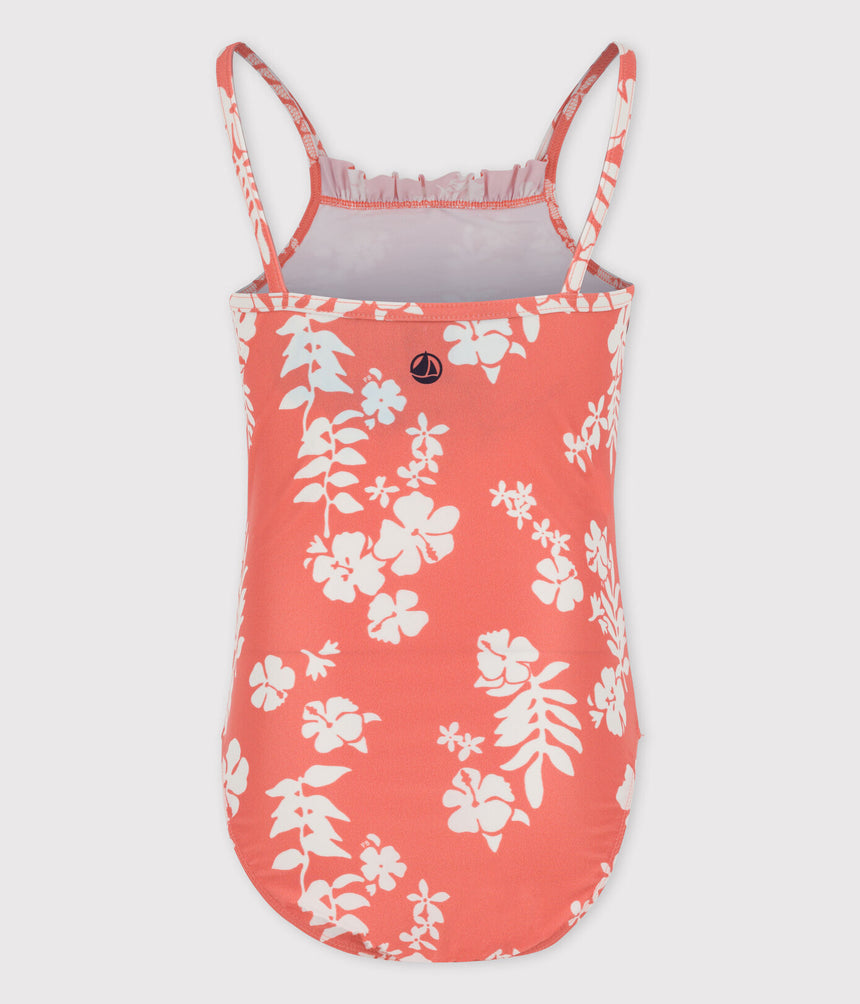 GIRLS ONE-PIECE PRINT SWIMSUIT