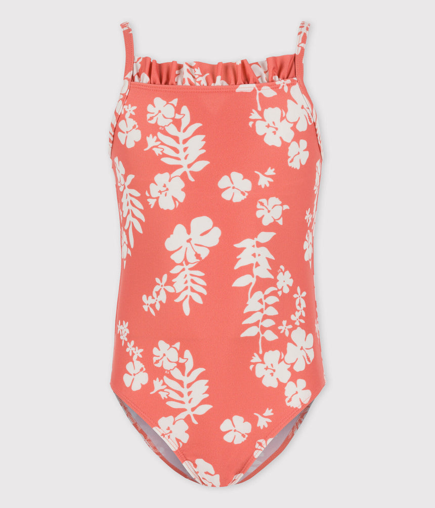 GIRLS ONE-PIECE PRINT SWIMSUIT