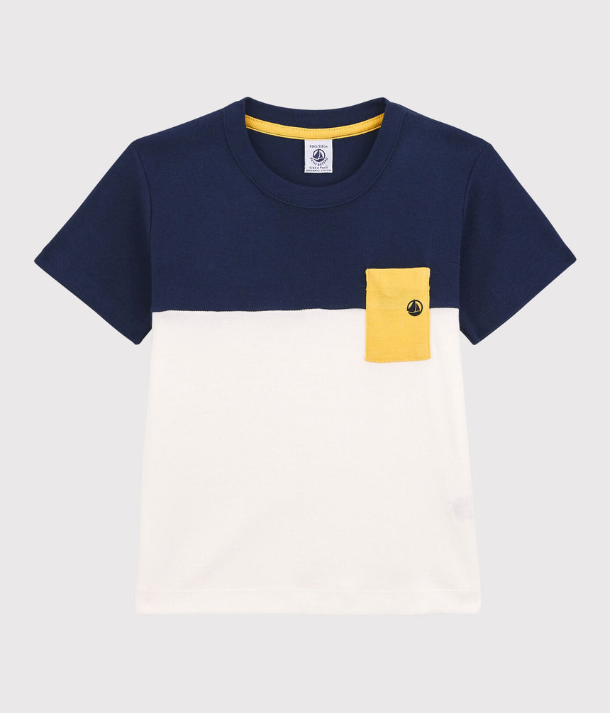 BOYS SHORT-SLEEVED COTTON T-SHIRT
