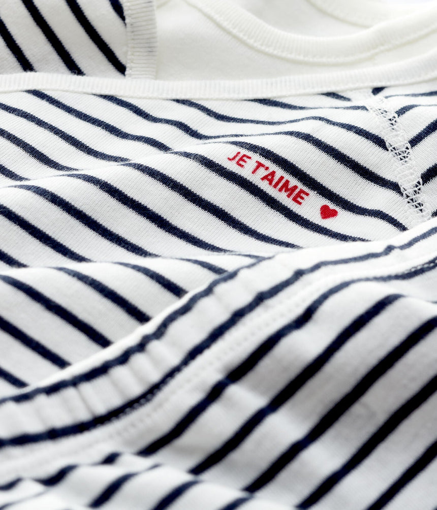 BABIES' ORGANIC ICONIC TUBE KNIT CLOTHING - 3-PIECE SET