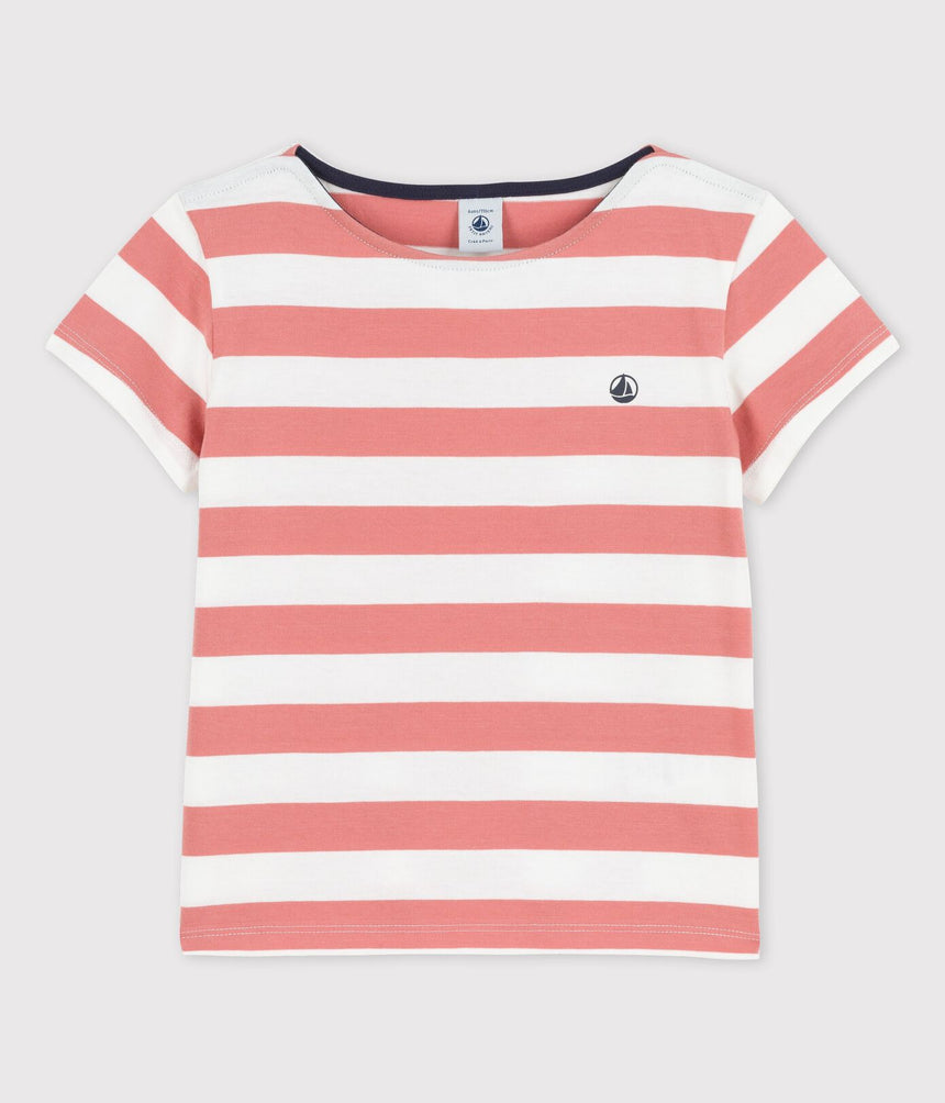GIRLS SHORT SLEEVED COTTON T-SHIRT