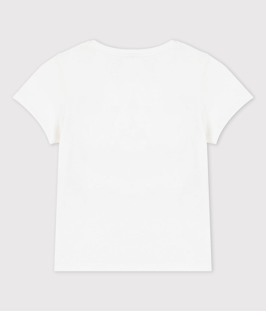GIRLS SHORT-SLEEVED COTTON T-SHIRT