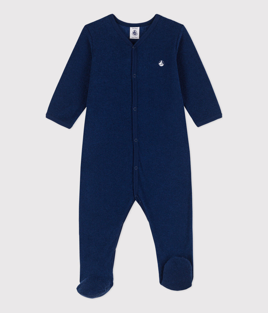 BABIES' TERRY SLEEPSUIT