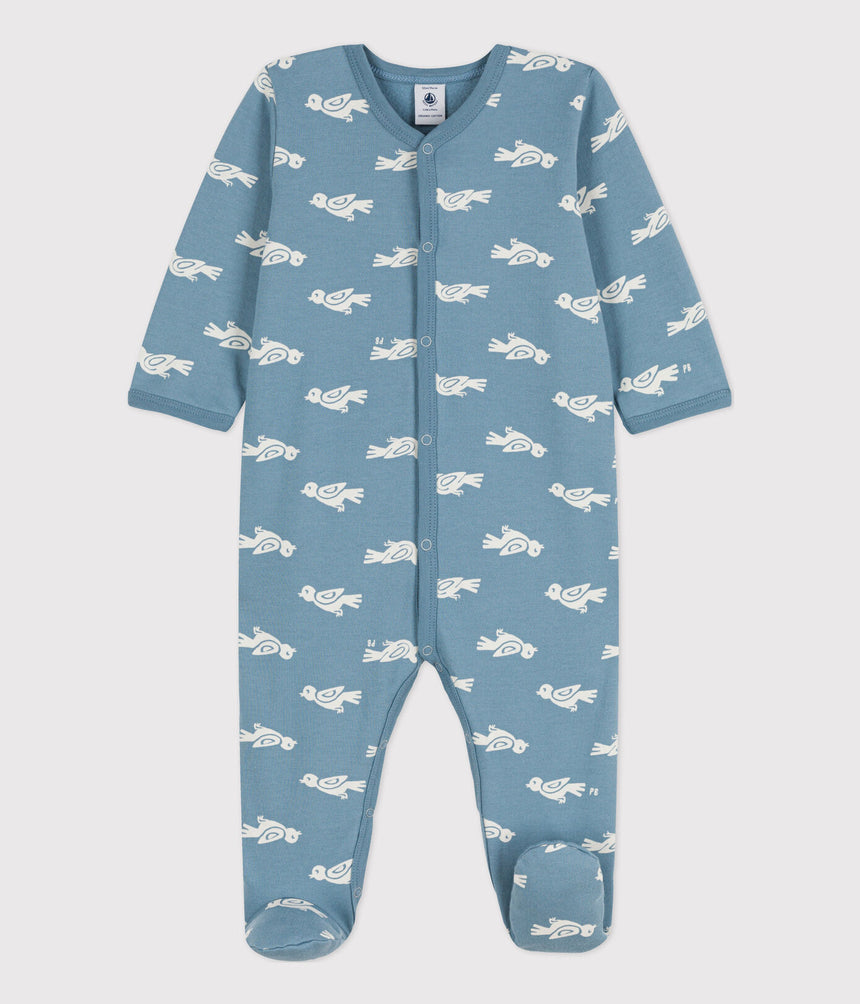 BABIES' FLEECE SLEEPSUIT