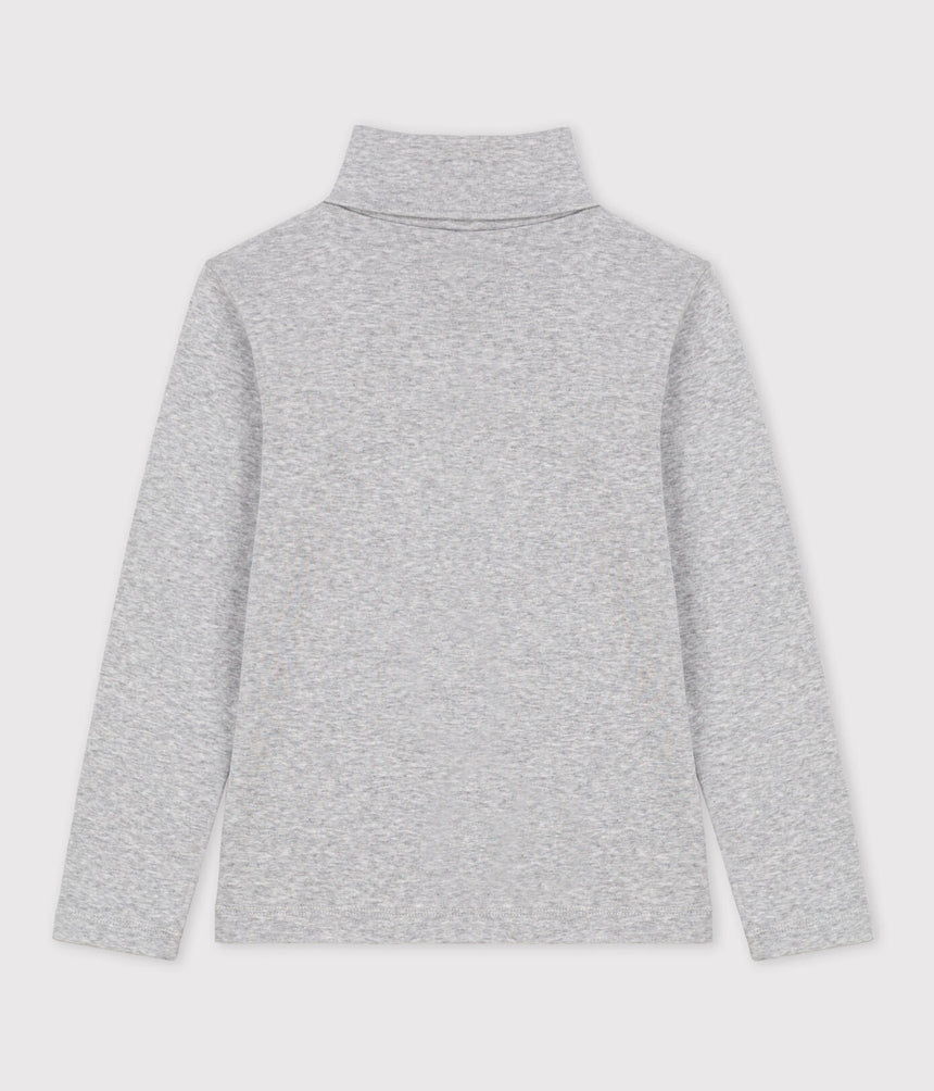 UNISEX CHILDREN'S COTTON POLO NECK