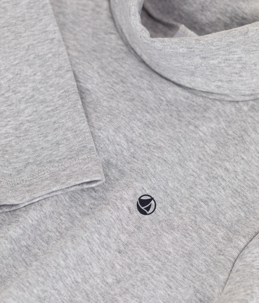 UNISEX CHILDREN'S COTTON POLO NECK