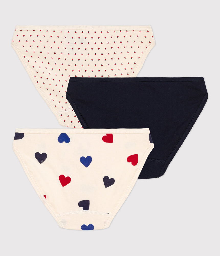 WOMEN'S COTTON BRIEFS - 3-PACK