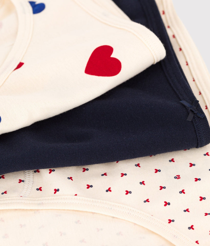 WOMEN'S COTTON BRIEFS - 3-PACK