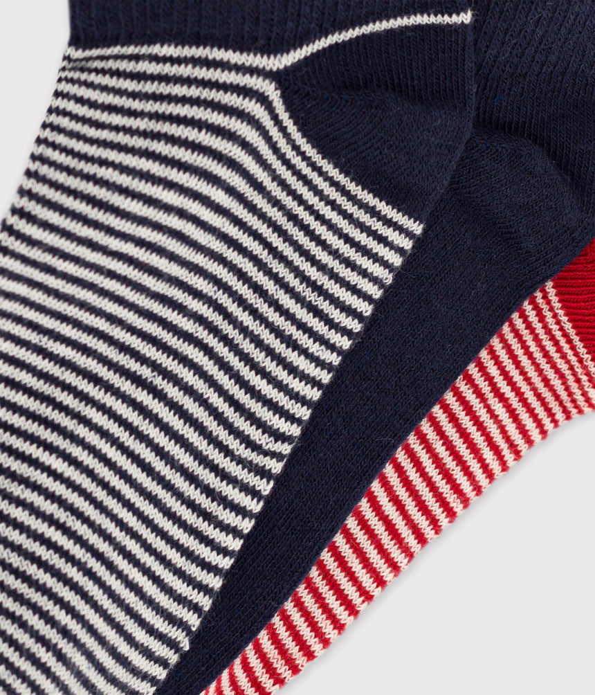 CHILDREN'S UNISEX SOCKS - 3-PACK