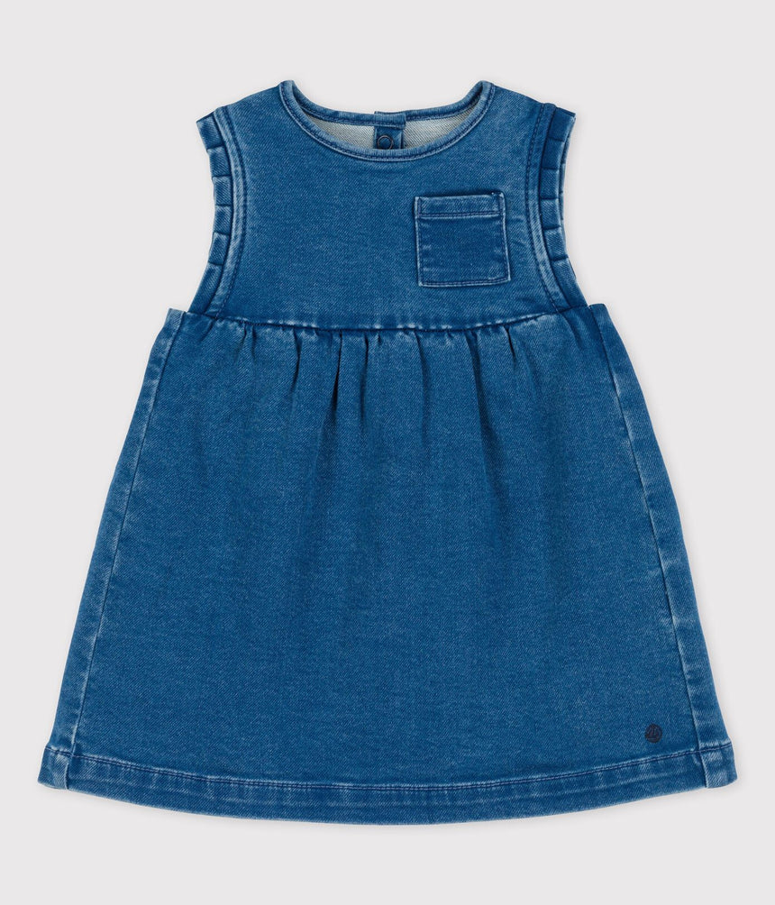 BABIES' ECO-FRIENDLY DENIM DRESS