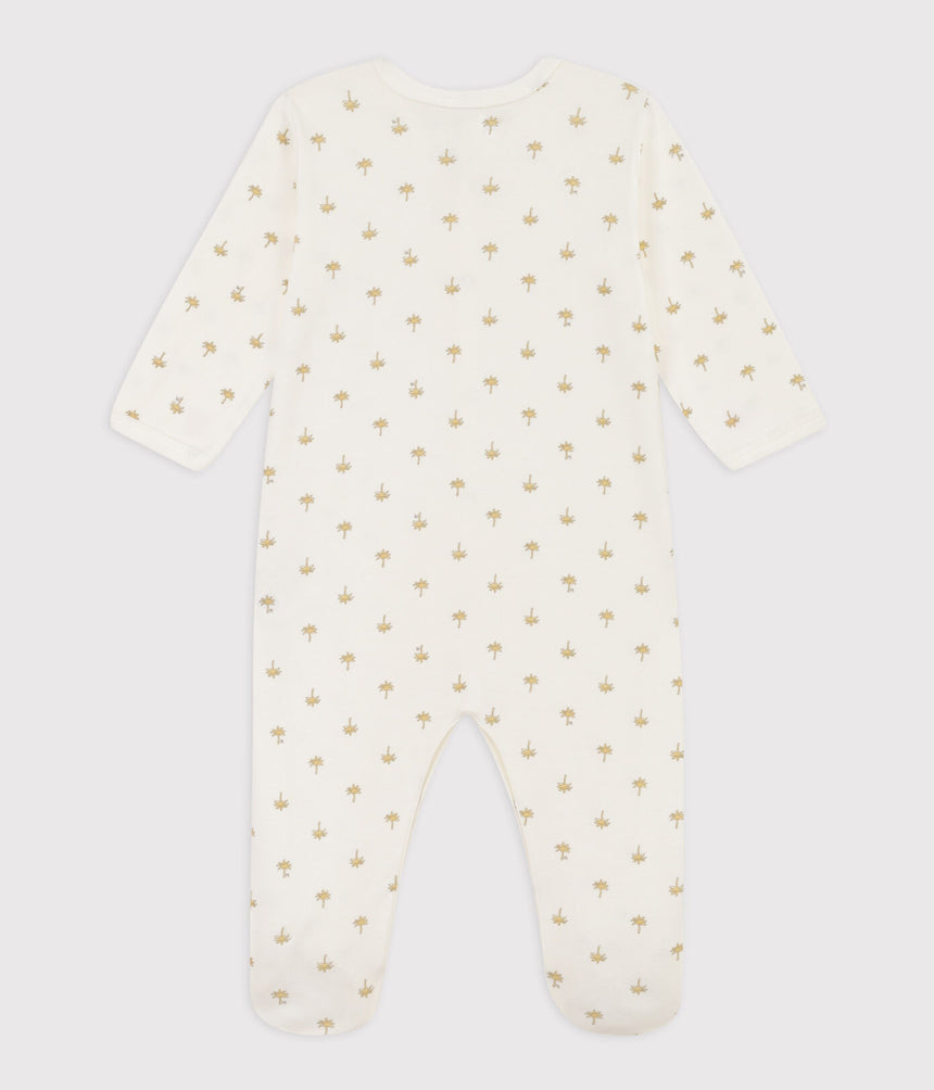 COTTON PALM SLEEPSUIT