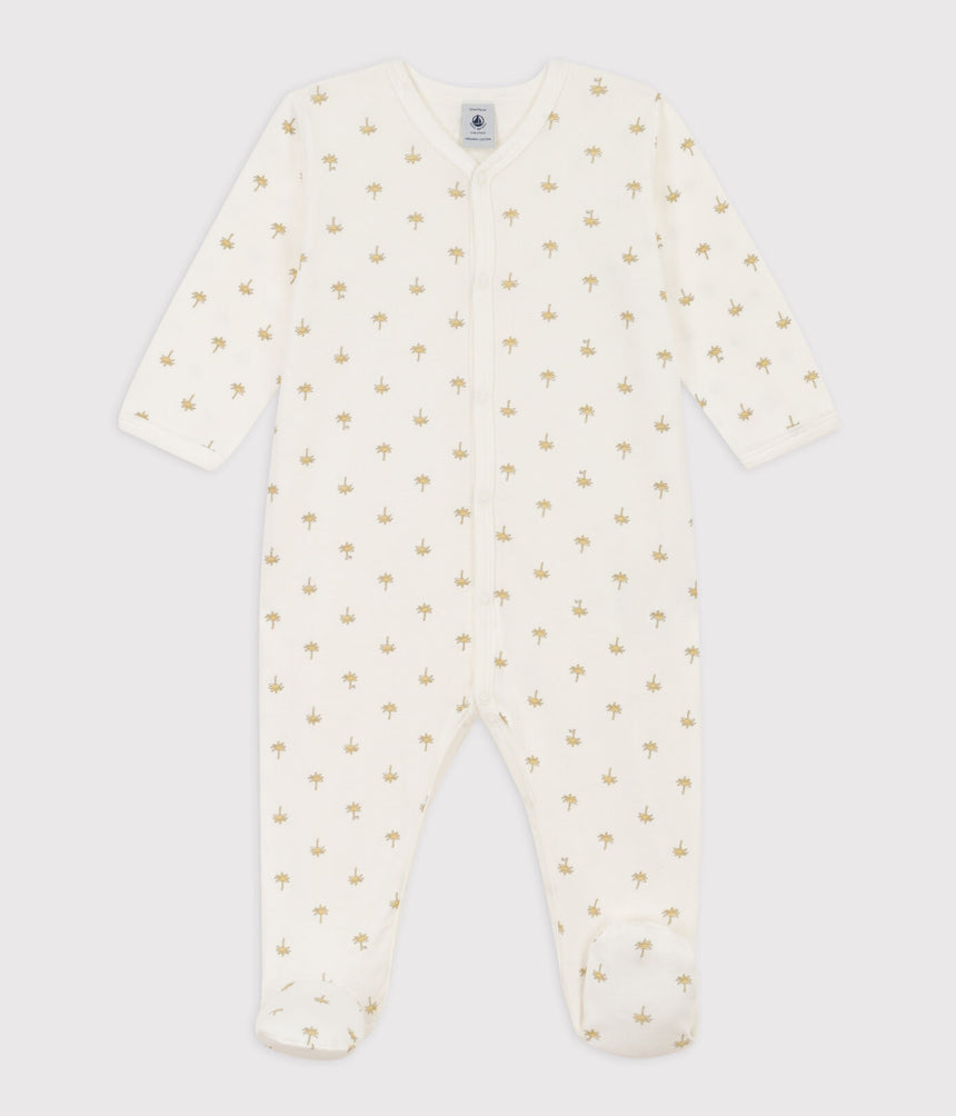 COTTON PALM SLEEPSUIT