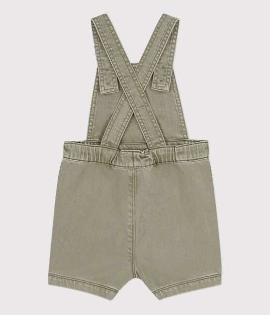 BABIES' DENIM DUNGAREE SHORTS