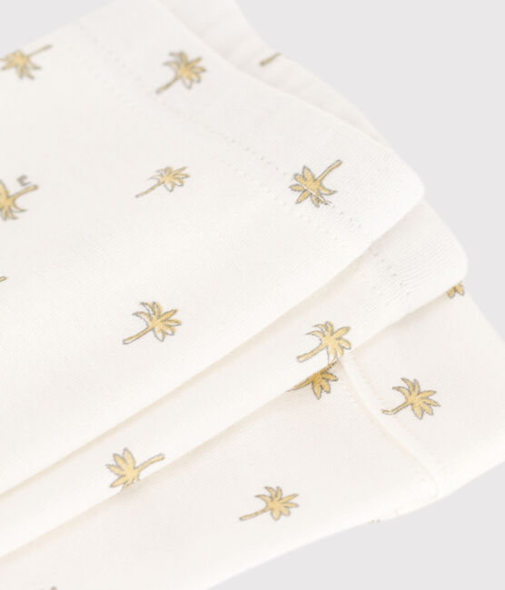 BABIES' COTTON FLORAL LEGGINGS