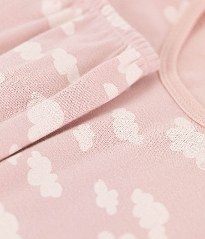 GIRLS' SNUGFIT COTTON PYJAMAS