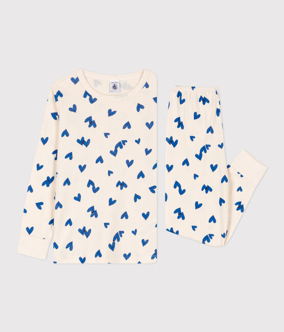 CHILDREN’S UNISEX HEART COTTON PYJAMA