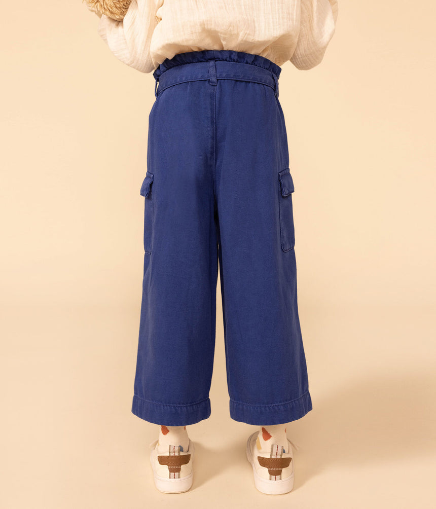 Girls' Lyocell Wide Leg Trousers