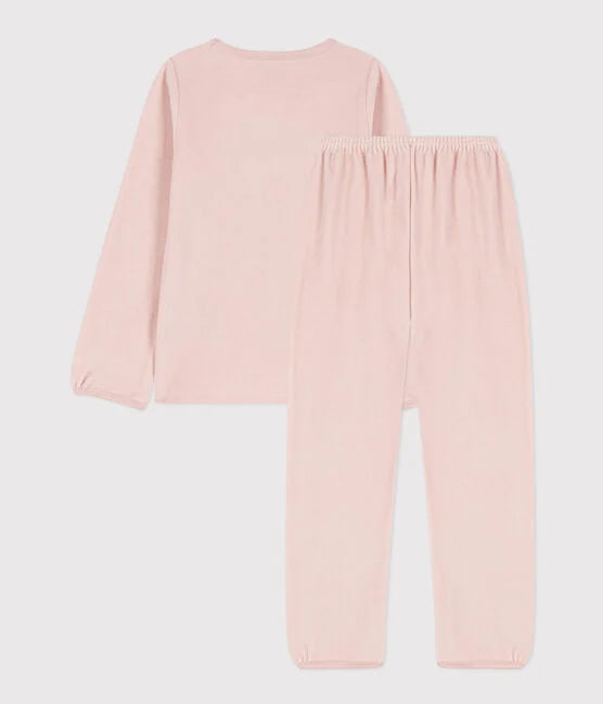 GIRLS' VELOUR PYJAMAS