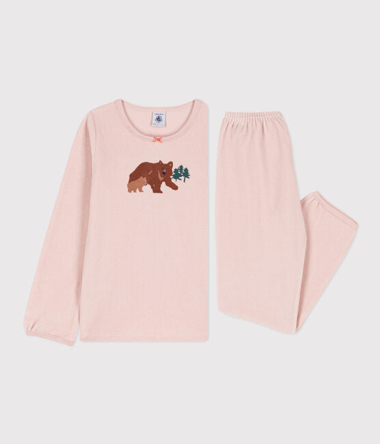 GIRLS' VELOUR PYJAMAS