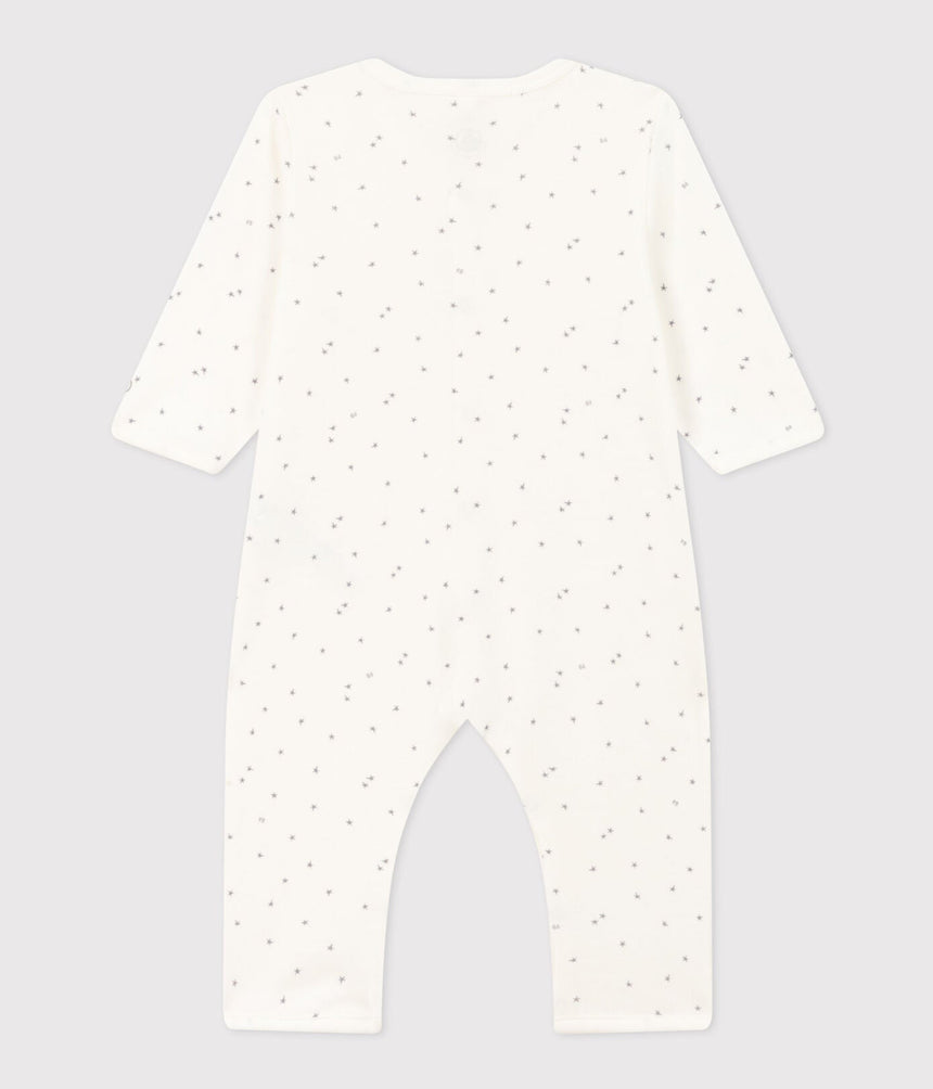 BABIES' STARRY FOOTLESS COTTON PYJAMAS