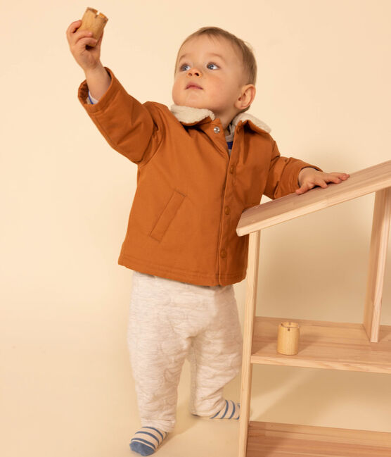 BABIES' PLAIN WOOL CLOTH JACKET