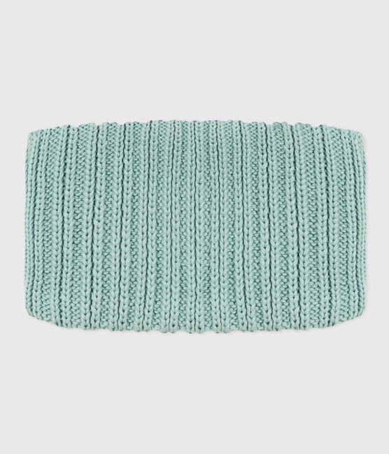 CHILDRENS UNISEX FLEECE LINED KNITTED SNOOD