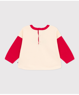 BABIES' PATTERNED FLEECE SWEATSHIRT