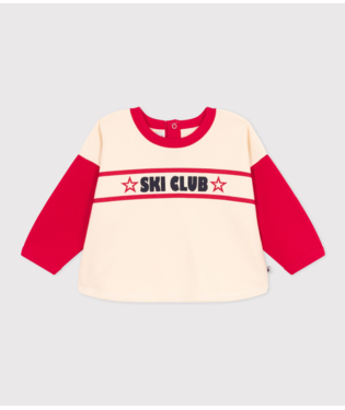 BABIES' PATTERNED FLEECE SWEATSHIRT