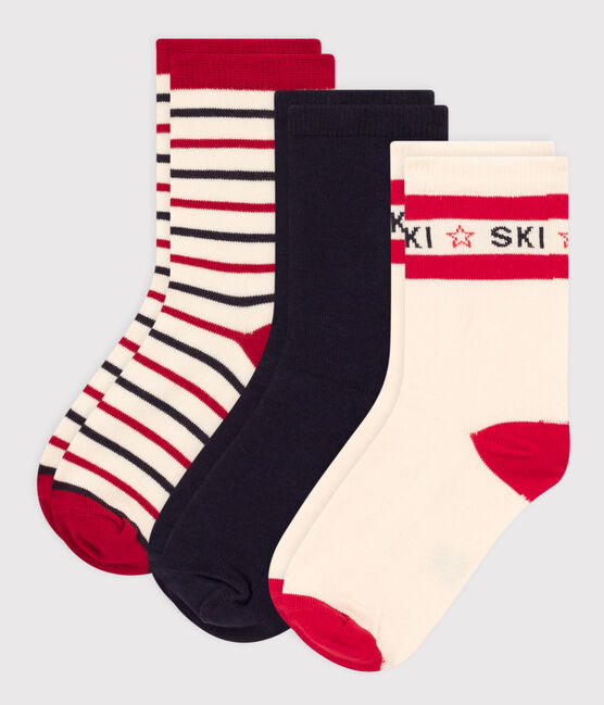 CHILDREN'S UNISEX SKI SOCKS - 3-PACK