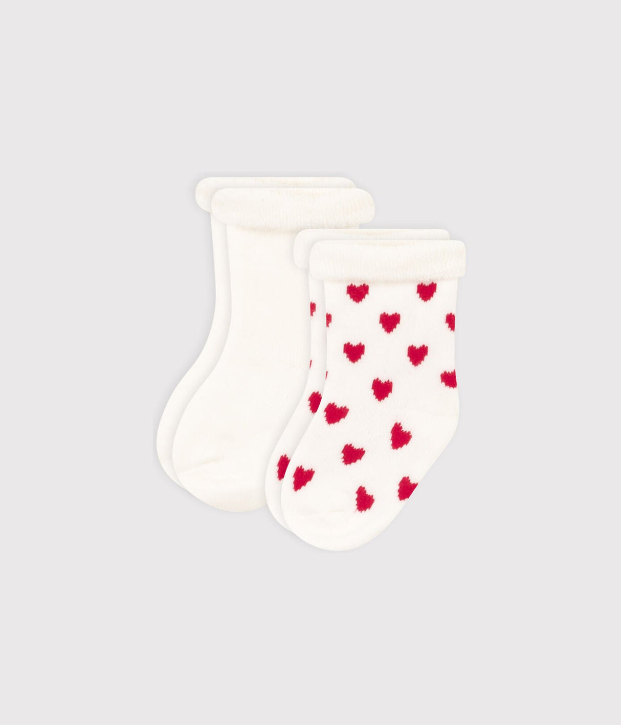 BABIES' KNIT SOCKS - 2-PACK