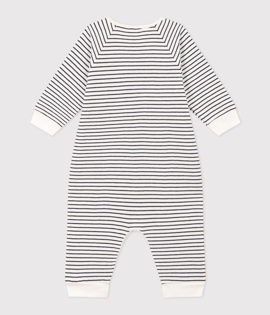 BABIES STRIPY TUBE KNIT BODYSUIT