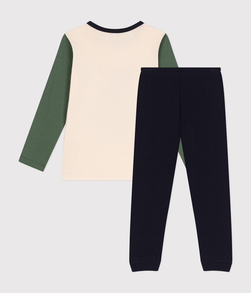 CHILDREN'S PLAIN COTTON PYJAMAS