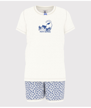 CHILDREN'S SHORT COTTON PYJAMAS