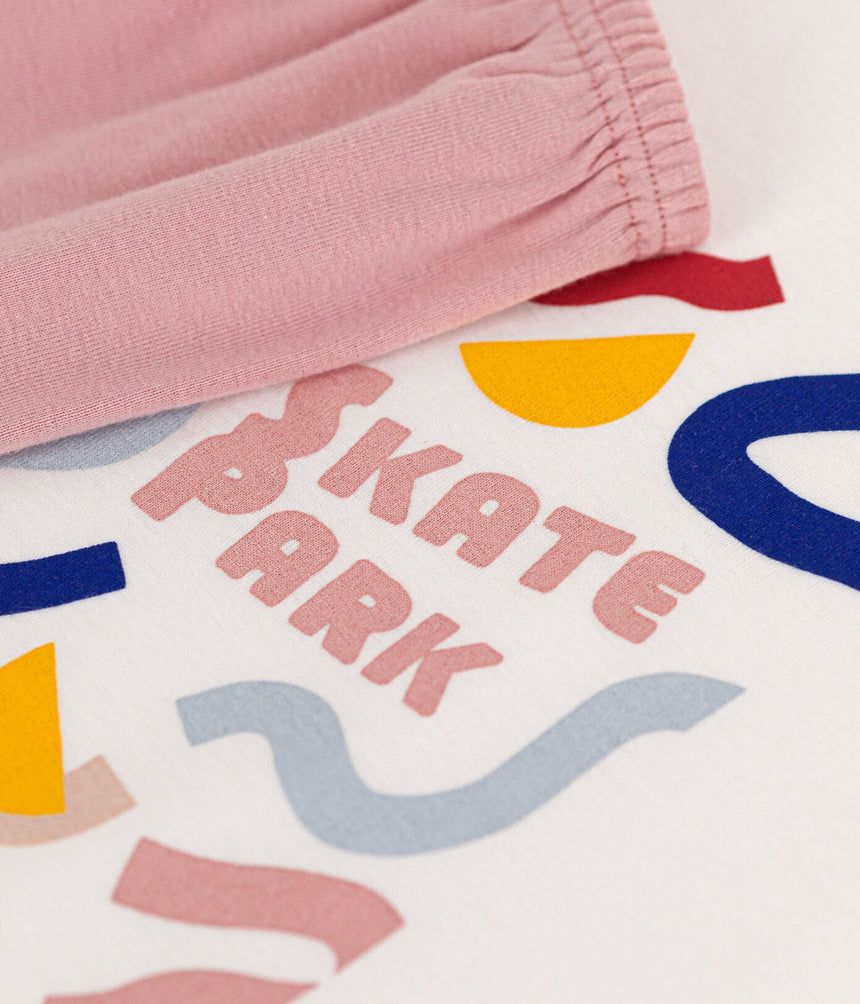 CHILDREN'S PLAIN SHORT COTTON PYJAMAS