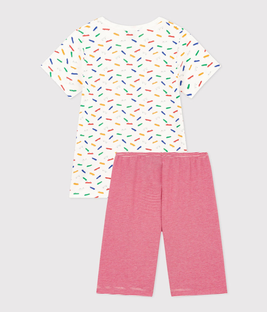 CHILDREN'S SHORT COTTON PYJAMAS