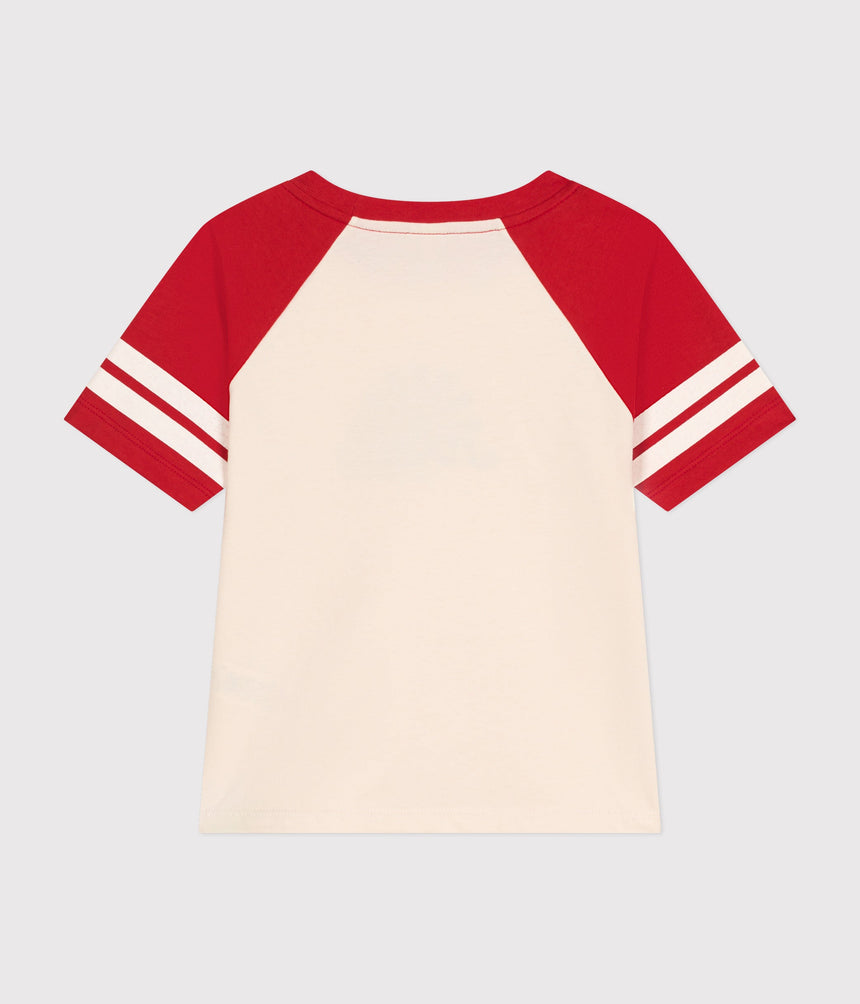 BOYS' PRINTED JERSEY T-SHIRT