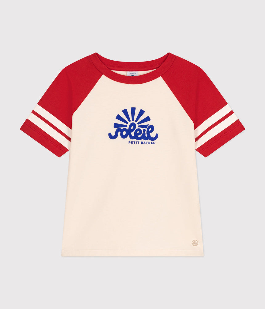 BOYS' PRINTED JERSEY T-SHIRT