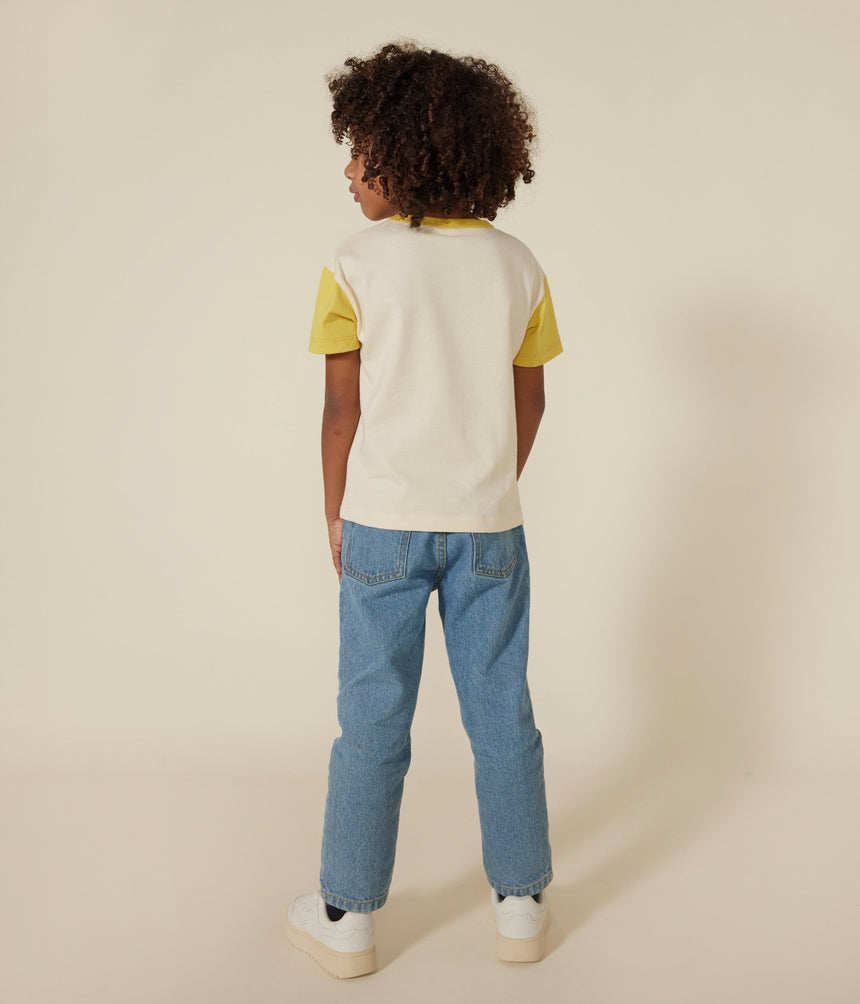 BOYS' PRINTED JERSEY T-SHIRT