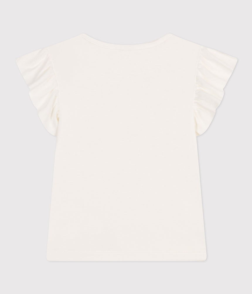 GIRLS' COTTON T-SHIRT