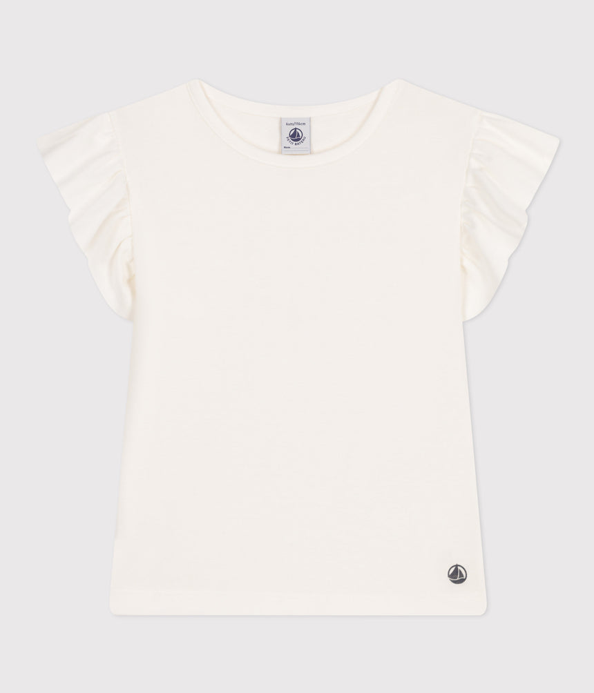GIRLS' COTTON T-SHIRT