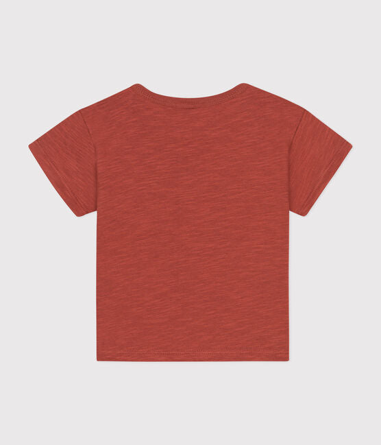 BABIES SHORT - SLEEVED SLUB JERSEY T-SHIRT