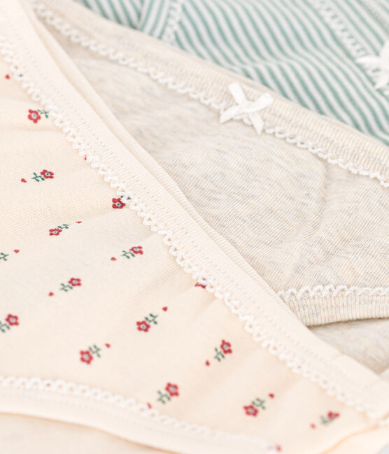 GIRLS COTTON KNICKERS - 3-PACK