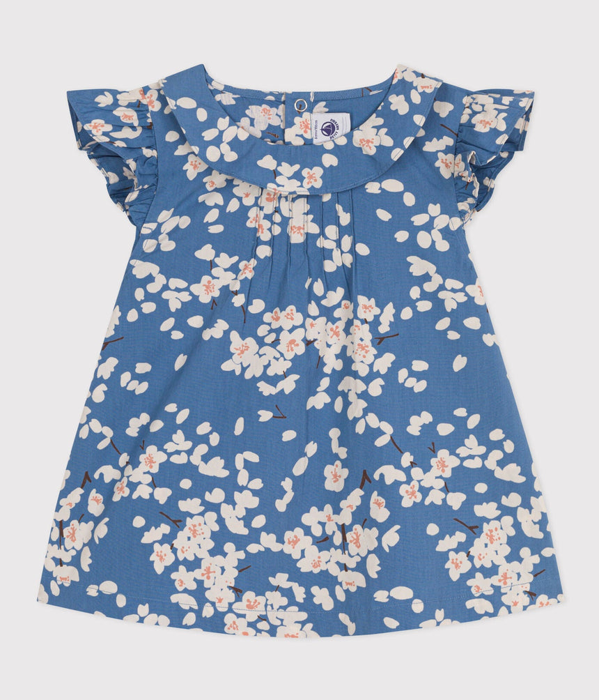 GIRLS' PRINTED POPLIN BLOUSE