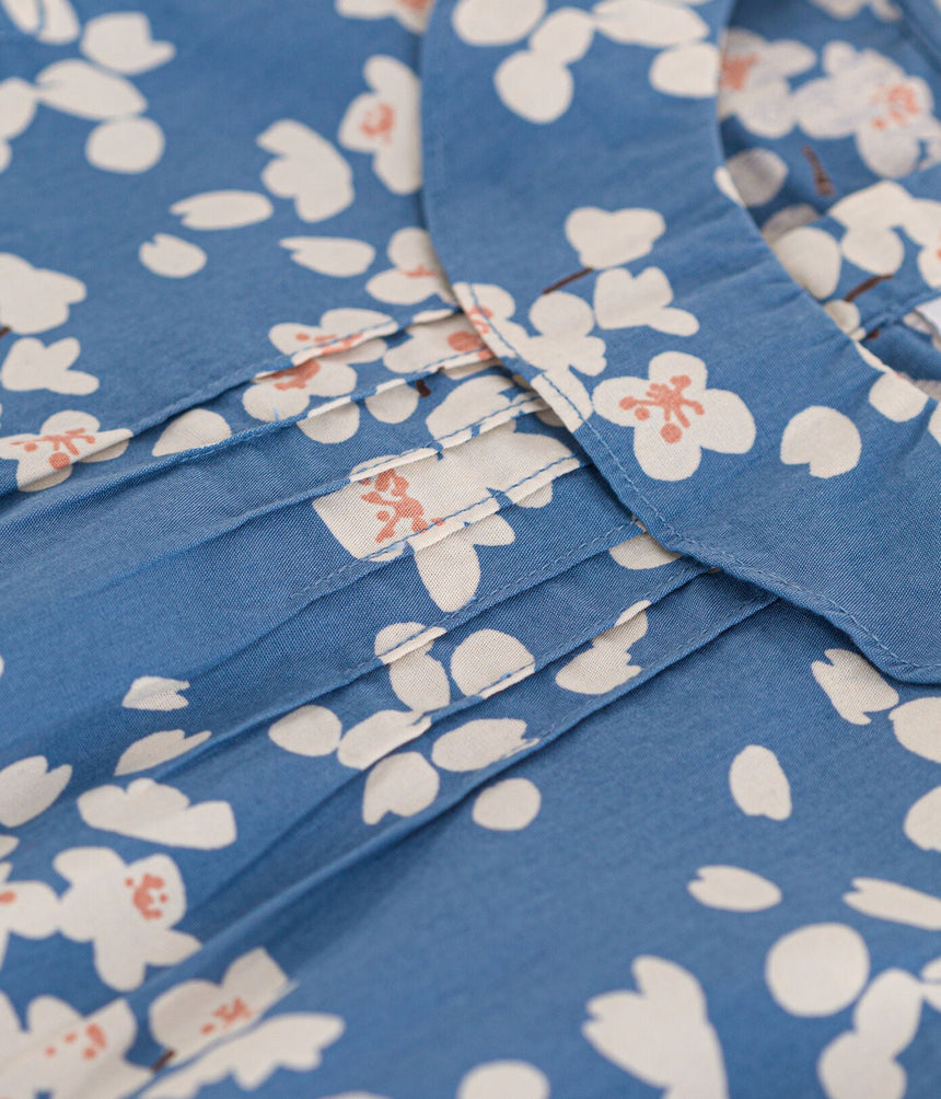 GIRLS' PRINTED POPLIN BLOUSE