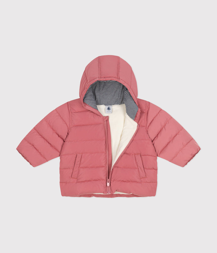 BABIES' FLEECE LINED PUFFER JACKET