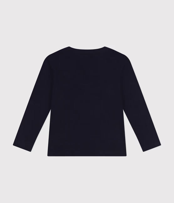 LONG SLEEVED RIBBED T SHIRT FOR GIRLS AND BOYS