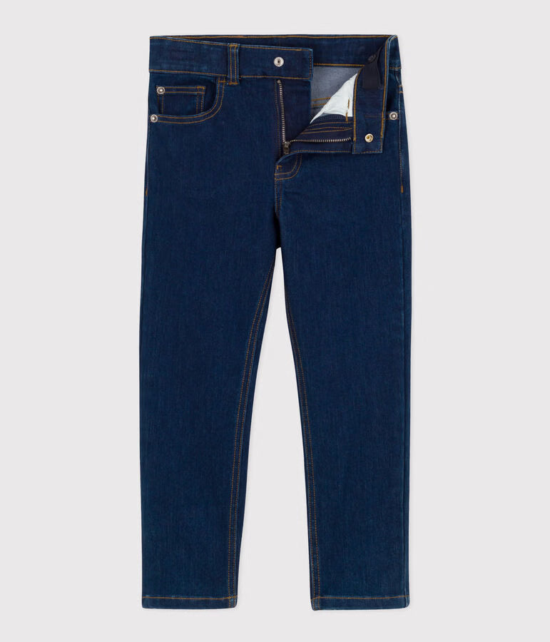 BOY'S STAIGHT FIT DENIM TROUSERS